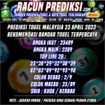 Prediksi Togel Malaysia 23 April 2023 Rekomendasi Terpercaya